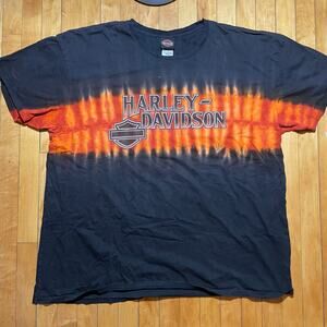 Vintage Harley Davidson Flame T shirt size 3XL